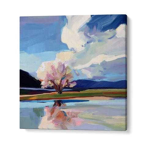 Tree By The Beach Wall Art - Coastal Decor Piece – Asianmonk