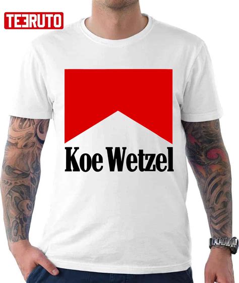 Koe Wetzel Merchandise Unisex T-shirt - Teeruto