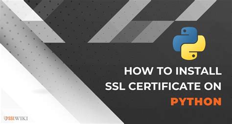 Image result for Pip Install SSL