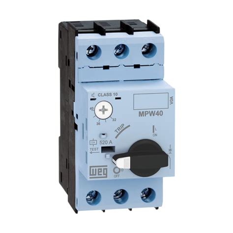 MPW40-3-U004 WEG | WEG 2.5 → 4 A Motor Protection Circuit Breaker | 122 ...