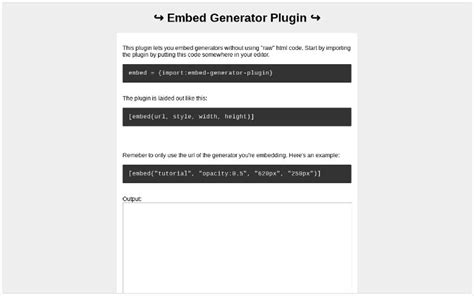 Image result for Embed Code Generator