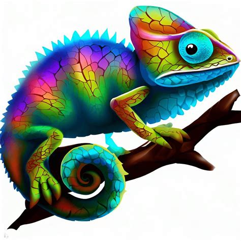 Clipart of Chameleon - ClipartWorld