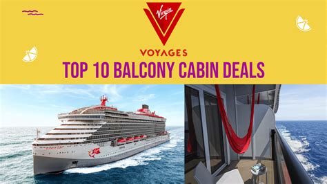 Top 10 Virgin Voyages Balcony Deals - Luxury Cruising