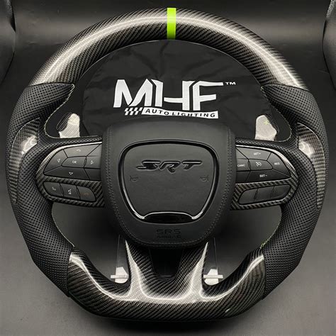 2014-2021 Olive Green Carbon Hellcat SRT Steering Wheel – MHFAutoLighting