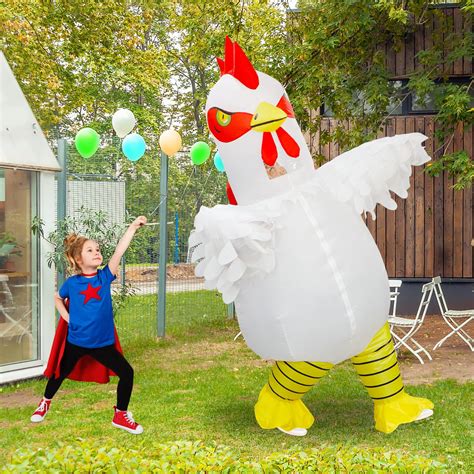 Snapklik.com : Stegosaurus Inflatable Chicken Costume For Adult