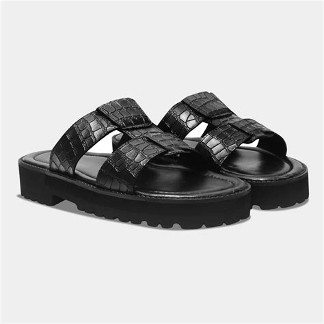 SOLOMONS SLIPPER | BLACK