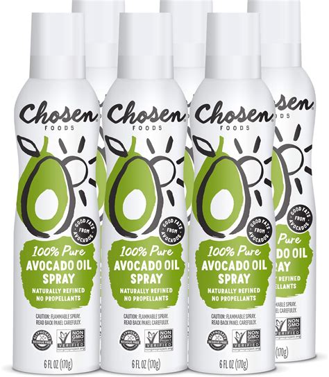 Amazon.com : Chosen Foods 100% Pure Avocado Oil for Cooking - 1.75L ...