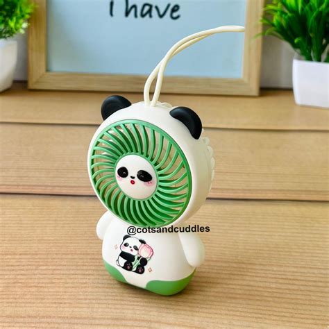 Buy Cute Panda Design Handheld Mini Fan for Kids in India at Best Price ...
