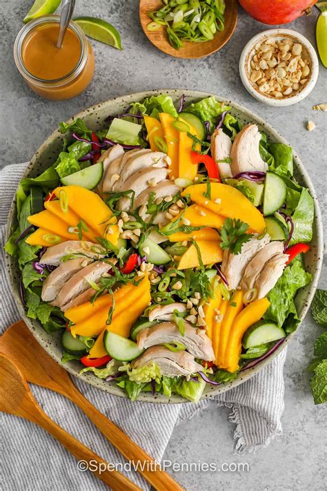 Mango Chicken Salad - CookKingdom