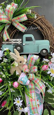 Image result for Easter Bunny Wreath