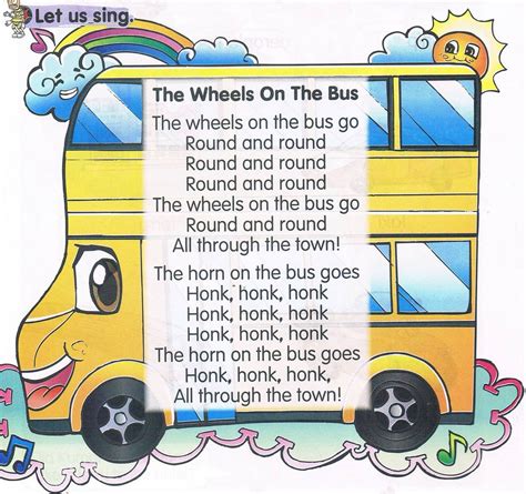 Wheels On The Bus Full Lyrics at Troy Haynes blog