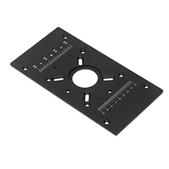 Aluminium Router Table Insert Plate, Woodworking Benches Router Plate ...