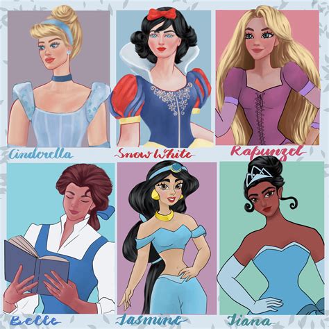 Fan Art Des Familles De Princesses Disney Odette & Derek Adopt A