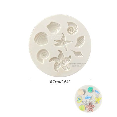 DIY Sea Creatures Conch Shell mould – Resin Store Surat