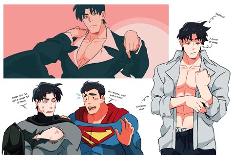 batman, superman, clark kent, and bruce wayne (dc comics and 3 more ...