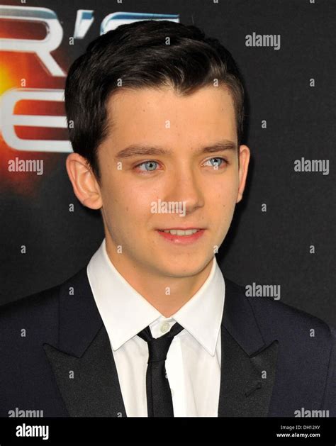Los Angeles, CA, USA. 28th Oct, 2013. Asa Butterfield at arrivals for ...