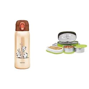 Buy Milton Jolly 475 Thermosteel Sipper Water Bottle for Kids, 390 ml ...