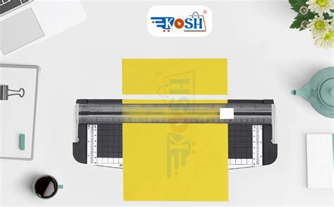 Kosh Paper Cutter, A4 Paper Trimmer 12 inch Cut with Automatic Hand ...