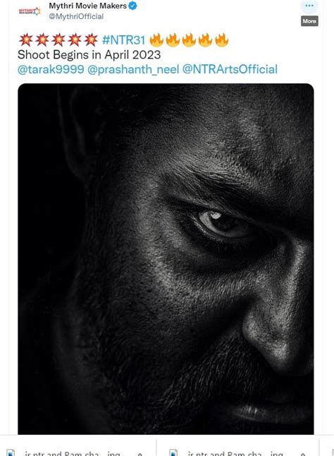 RRR स्टार Jr NTR को KGF के डायरेक्टर Prashanth Neel से मिला स्पेशल ...