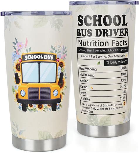 Amazon.com | Bus Driver Appreciation Gifts for Men, Women - School Bus ...