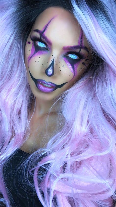 Purple clown | Halloween makeup pretty, Halloween makeup looks, Crazy ...