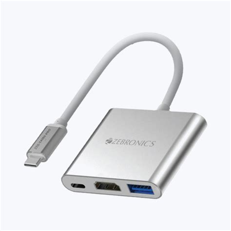 Type C Multiport Adapter for Laptops, Smartphones