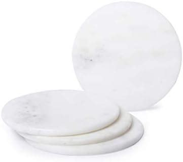 NikkisPride Marble Wooden Mix Tea,Coffee,Cocktail Coaster Hexagon Shape ...