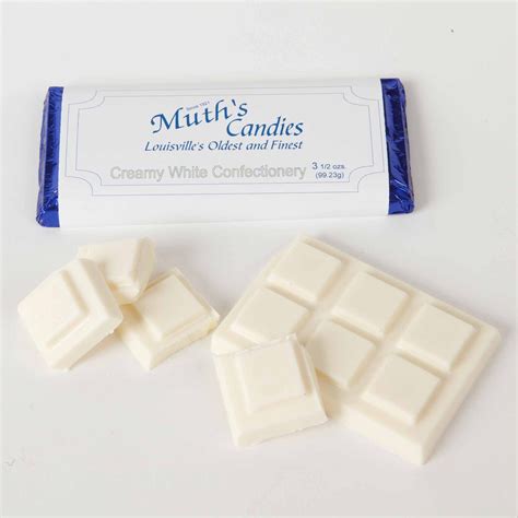 White Chocolate Candy Bar With Nuts