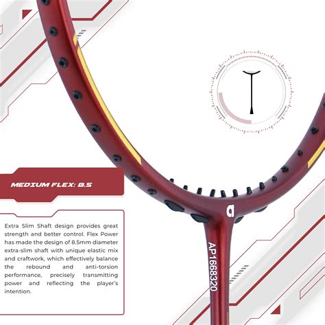 Apacs Finapi 232 Xtra Power Badminton Racket + Apacs Kitbag Combo ...