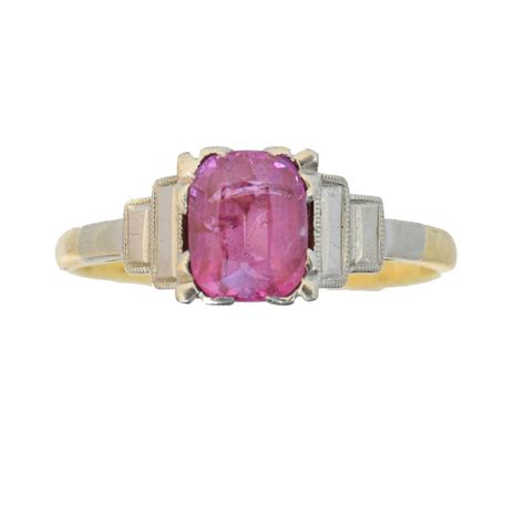 Lot 17 - A ruby doublet dress ring,
