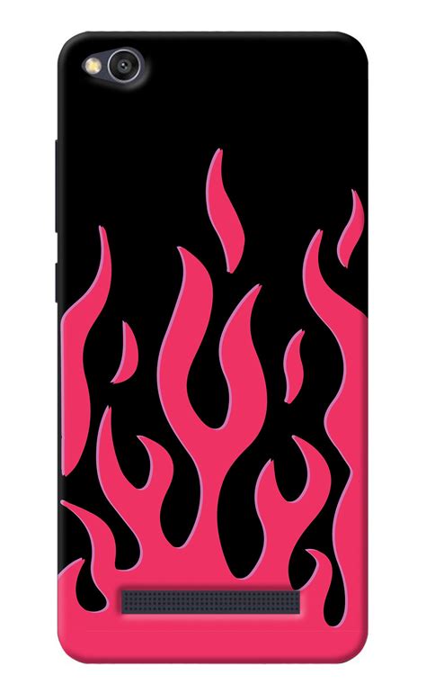 Save Big: Get the Fire Flames Redmi 4A Back Cover - Shop Now – Casekaro