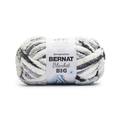 Bernat® Blanket Big™ Yarn, Color: Gray Splash | Michaels