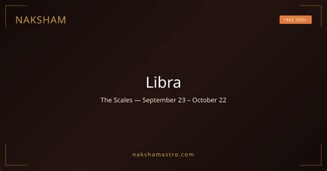 Libra Zodiac Sign — Personality, Traits, Dates & Compatibility | Naksham