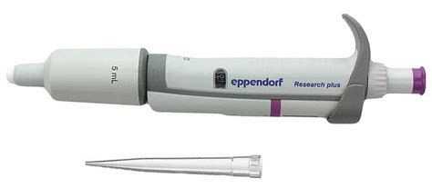 EPPENDORF, 1 Channels, 5 mL Capacity - Max, Single-Channel Pipettor ...