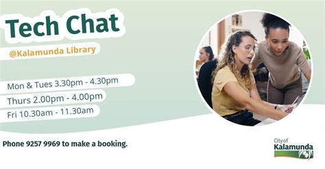 Tech Chat @ Kalamunda Library, Kalamunda Library, Perth, 1 March 2024 ...