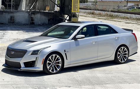 One-Owner 2017 Cadillac CTS-V Is the Perfect Four-Door Sedan for Sneaking Up on a Supercar ...