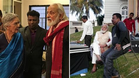 96-year-old M S Sathyu gave tips on costumes and art direction for the ...