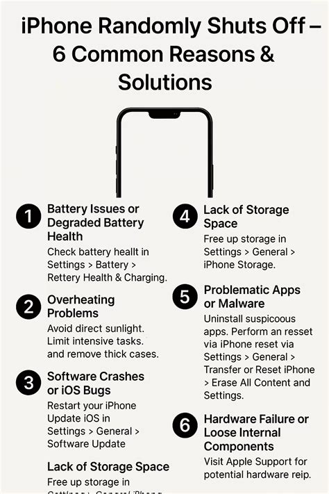 iPhone Randomly Shuts Off – 6 Common Reasons & Solutions – ZUNDA