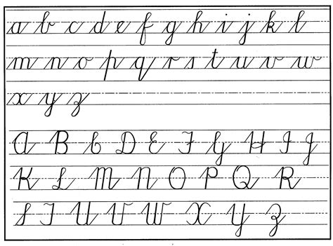 Image result for Cursive Writing