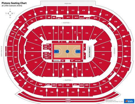 Little Caesars Arena Seating Charts - RateYourSeats.com