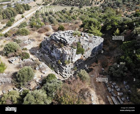 Belevi Mausoleum, located in Izmir, Turkey, was built 2300 years ago by the King of Ephesus ...
