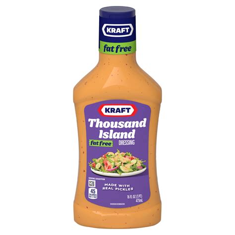 Thousand Island Fat Free Dressing | Kraft Sauces | Products - Heinz®