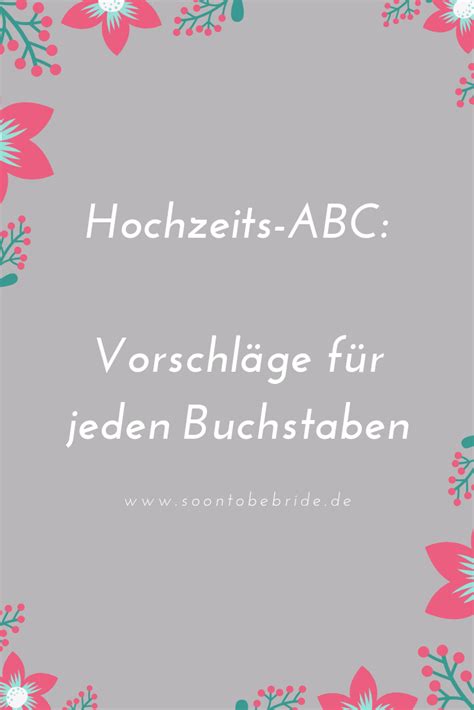 Hochzeit Abc Einladung