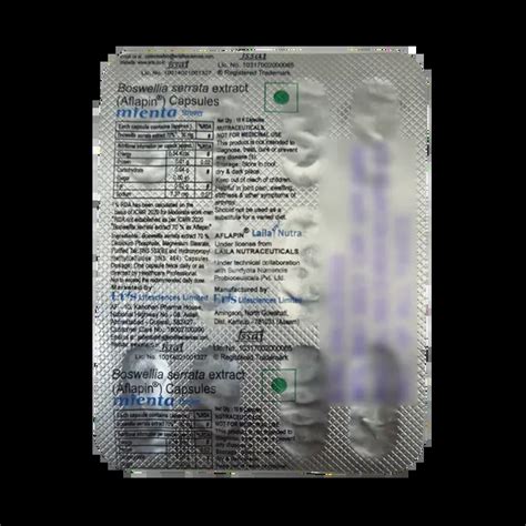 MIENTA CAPSULE 10'S Price, Uses, Side Effects & Substitutes | Medkart