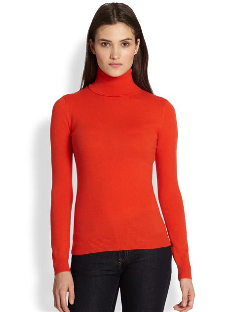 Red Sport Turtleneck at Wendell Espinoza blog