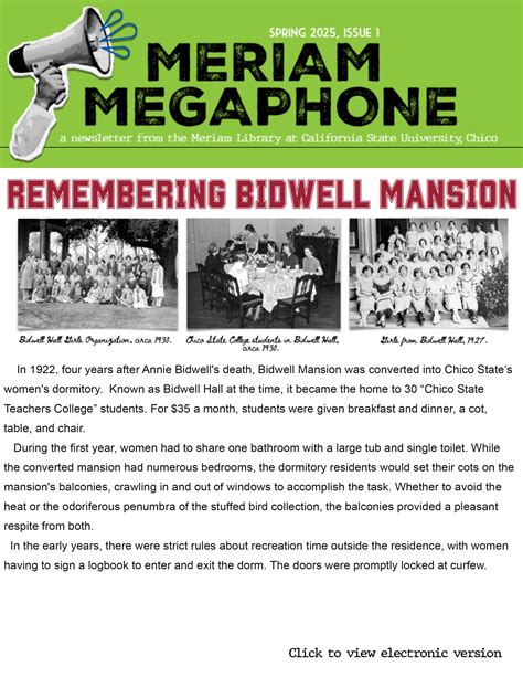 Meriam Megaphone New | Meriam Library