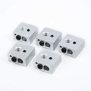 Generic M6 Extruder Nozzle Heater Block Throat Tube for MK8 Makerbot 3D ...