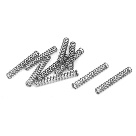 uxcell Compression Spring,304 Stainless Steel,3mm OD,0.5mm Wire Size ...