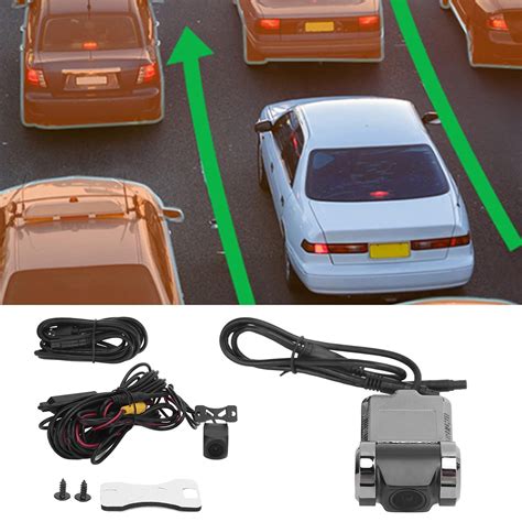 Wedinard Car DVR, Dual Lenses Universal ADAS Alarm ABS Dash Cam for ...