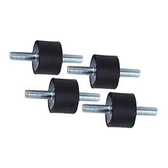 Mount Threaded Damper, M8 30 * 20 Shocks Struts Damper Rubber Isolator ...